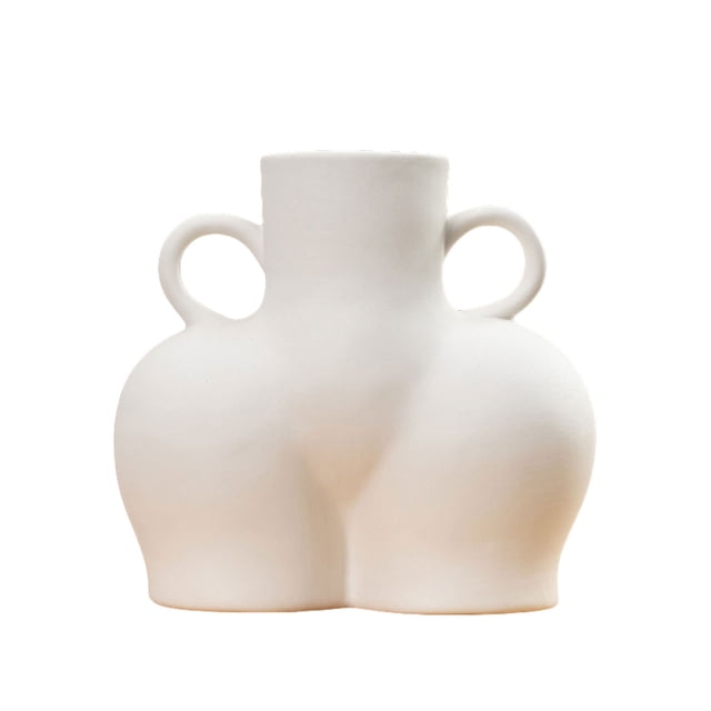 Opperiaya Exquisite Home Ceramic Vases Solid Color Decorative Handicrafts