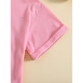 thumbnail image 6 of Wassery Baby Girls Boys Clothes 3M 6M 12M 18M Newborn Boy Girl Casual Jumpsuit Short Sleeve Romper Solid Color Crewneck Playsuit Infant Summer Outfits, 6 of 8