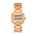 thumbnail image 3 of Earth Wood ETHEW4703 Acadia Unisex Bracelet Watch, Red, 3 of 5