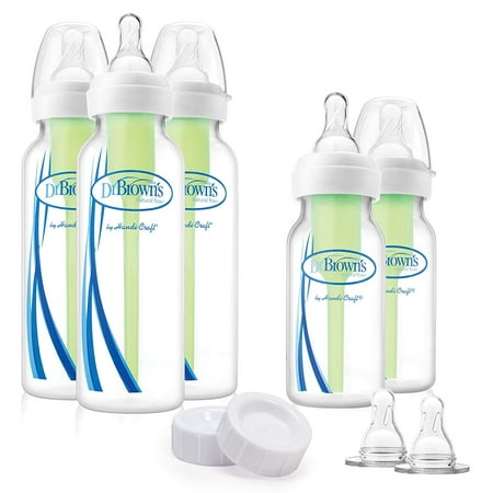 Dr. Brown's Options Narrow Feeding Set, clear, This innovative bottle effectively and efficiently covers all parents' needs. By Dr