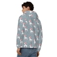 thumbnail image 4 of Naloa Cartoon Poodle Dog Men’s Hoodies, Zip up Hoodie, Sweatshirts,Hoodies for Men Sizes S-3XL-X-Large, 4 of 5