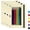 Beige, variant on Djiypn Pencil Pouch for 3 Ring Binder, Large Pencil Case Pouch with 3 Reinforced Grommets, Pen Bag, Clear Window Pencil Case, Binder Accessories, Beige(1Pack)