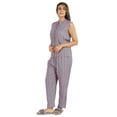 thumbnail image 3 of Phagun Ensemble de Pyjama en Rayonne Imprimée, Vêtement de Nuit Sans Manches pour Femmes, 3 of 7
