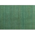 thumbnail image 1 of Ahgly Company Indoor Rectangle Abstract Light Blue Modern Area Rugs, 4' x 6', 1 of 4