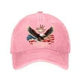 thumbnail image 2 of 250th Anniversary USA Hat, Printing Adjustable USA 250th Anniversary Hat, Patriotic Bald Eagle Baseball Cap F, 2 of 8