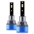 thumbnail image 1 of Yeacher 2Pcs IP68 Waterproof Car LED Headlight Bulbs LED Driving Lamp All-in-one Conversion Kit 50W, 1 of 8