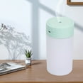 thumbnail image 4 of USB Tower Humidifier for Home, Office, Car: 400ml Capacity, Colorful Ambient Light, Multiple Spray Modes, Quiet Operation, Green Mini Desk Humidifier with Hydration Meter, 5.9x2.63 inches, 4 of 7