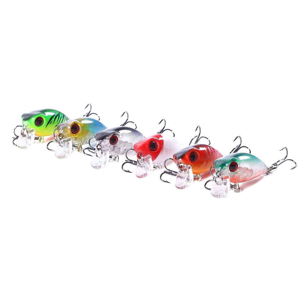 HENGJIA Fishing Lures Hard Bait Minnow Lure with Treble Hook Swimbait Fishing Bait Crankbait Sinking Lure for Bass Trout Walleye