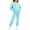 Light Blue, variant on Sweatsuits Kids 2 Piece Zip Hoodie Jacket and Joggers Pant Sets Girl Boy Cotton Fleece Fall Sports Track Outfits (12-13Years, Purple)