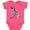Retro Heather Pink, variant on Inktastic Graffiti Paint Splatter T-Rex Boys or Girls Baby Bodysuit