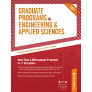 Graduate Programs in Engineering & Applied Sciences (Peterson's Graduate Programs in Engineering & Applied Sciences (Book 5)) [Hardcover - Used]