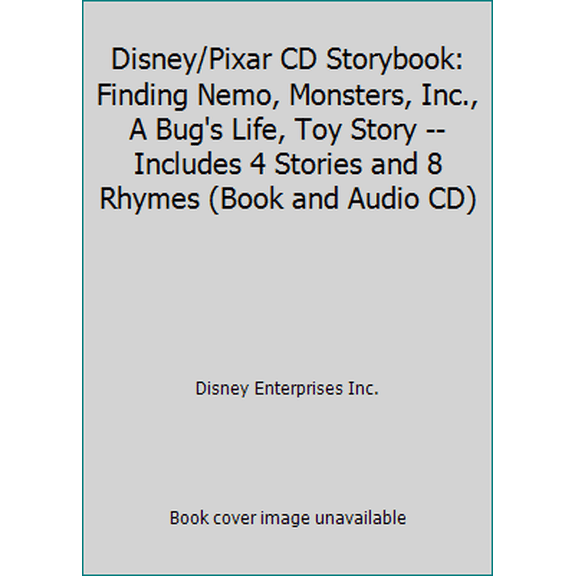 Pre-Owned Disney/Pixar CD Storybook: Finding Nemo, Monsters, Inc., A Bug's Life, Toy Story -- Includes 4 Stories and 8 Rhymes (Book and Audio CD) (Hardcover) 1741213991 9781741213997