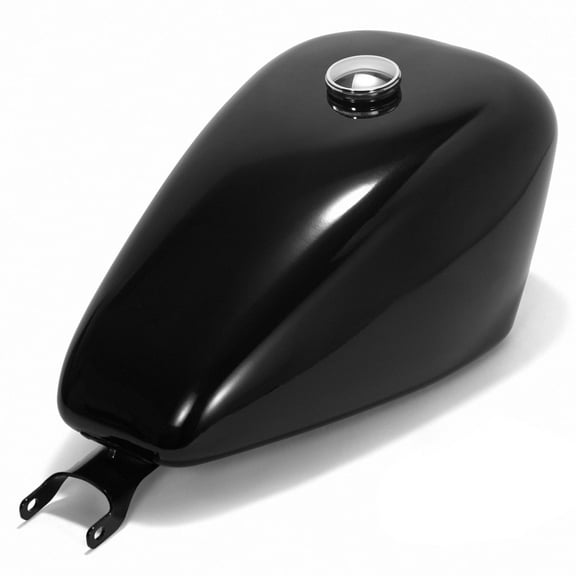 Gloss Black 4.2Gal Fuel Gas Tank Cap For Harley Sportster XL883 XL1200 2007-2023 2008 2009 2010