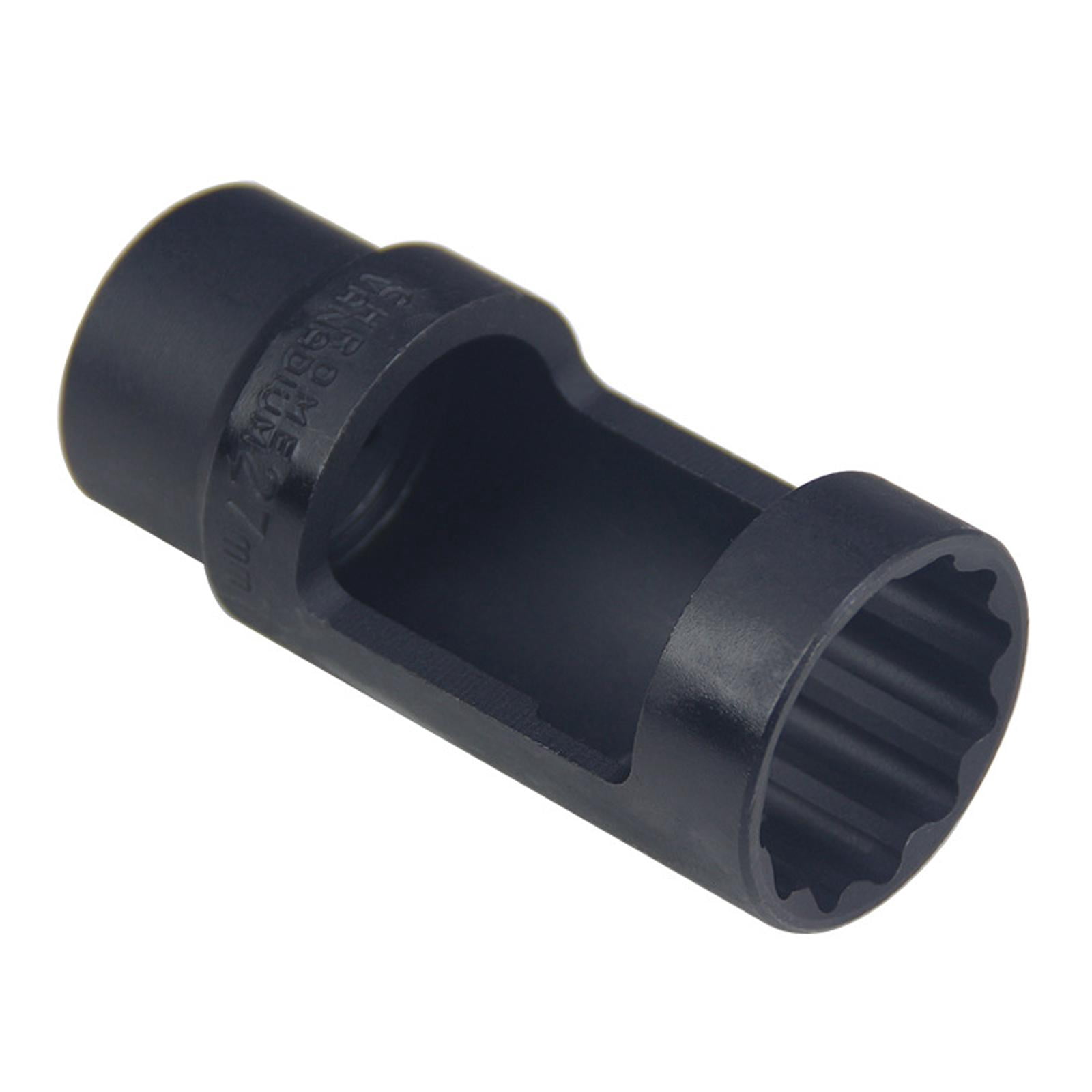 Colaxi Diesels Injectors Socket Chrome Vanadium Steel 27mm 1/2-inch Drive Universal Accessory Easy to Install Removal Fitting Tool