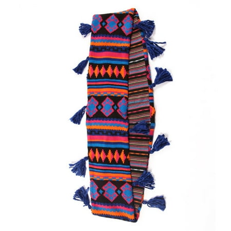 MUK LUKS Guatemalan Tassel Eternity Scarf