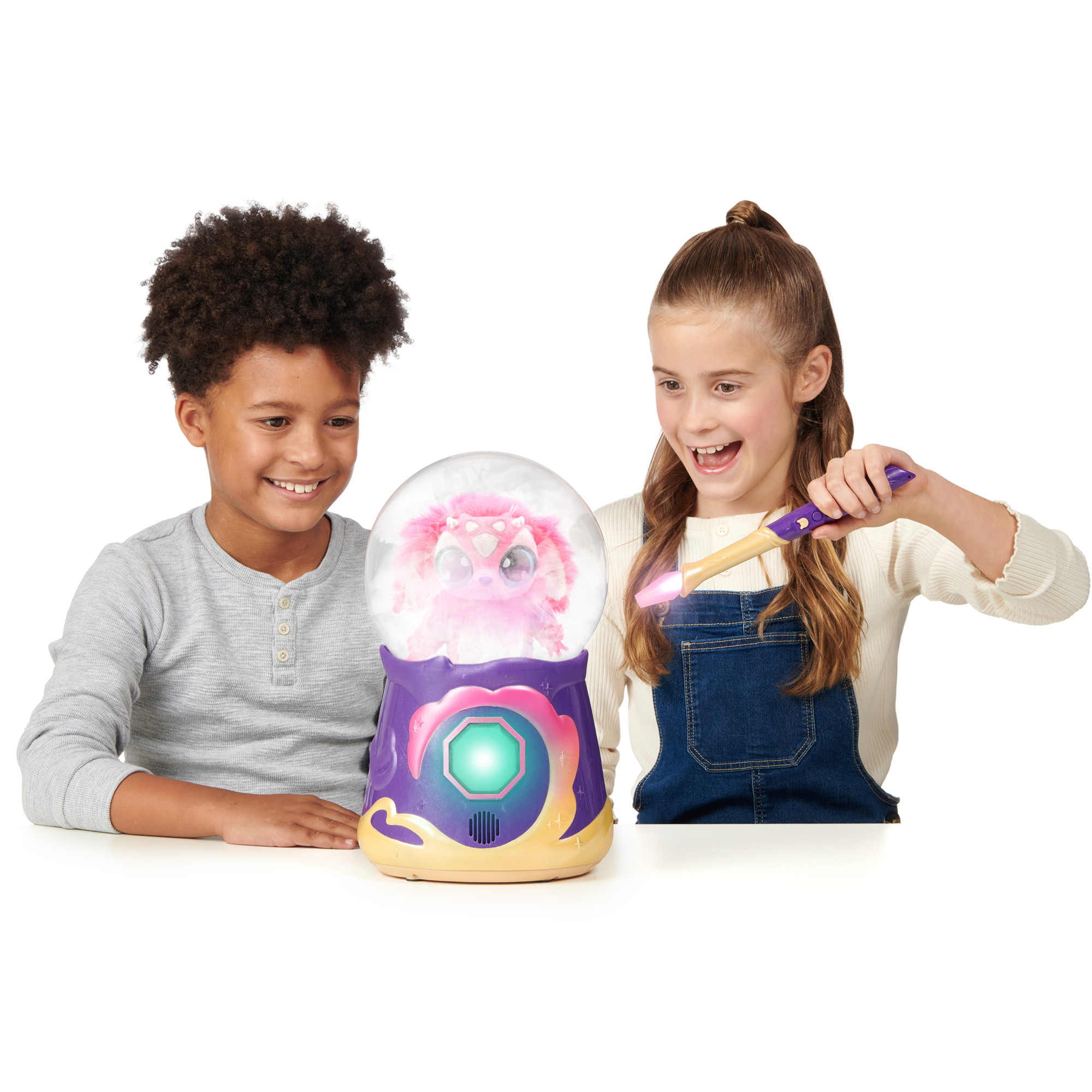 Magic Mixies Magical Misting Crystal Ball with Interactive 8 inch Pink Plush Toy Ages 5+ - image 9 of 18