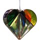thumbnail image 1 of Ventana De Cristal De Corazón De Arcoíris De Múltiples Caras De Cristal De Corazón Transparente, Adorno Colgante Para Interiores Y Exteriores, Regalos De Decoración Methold HA044467-01, 1 of 6
