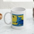 thumbnail image 3 of CafePress - Greyhound Rescue II Mug - 11 oz Ceramic Mug - Novelty Coffee Tea Cup, 3 of 3