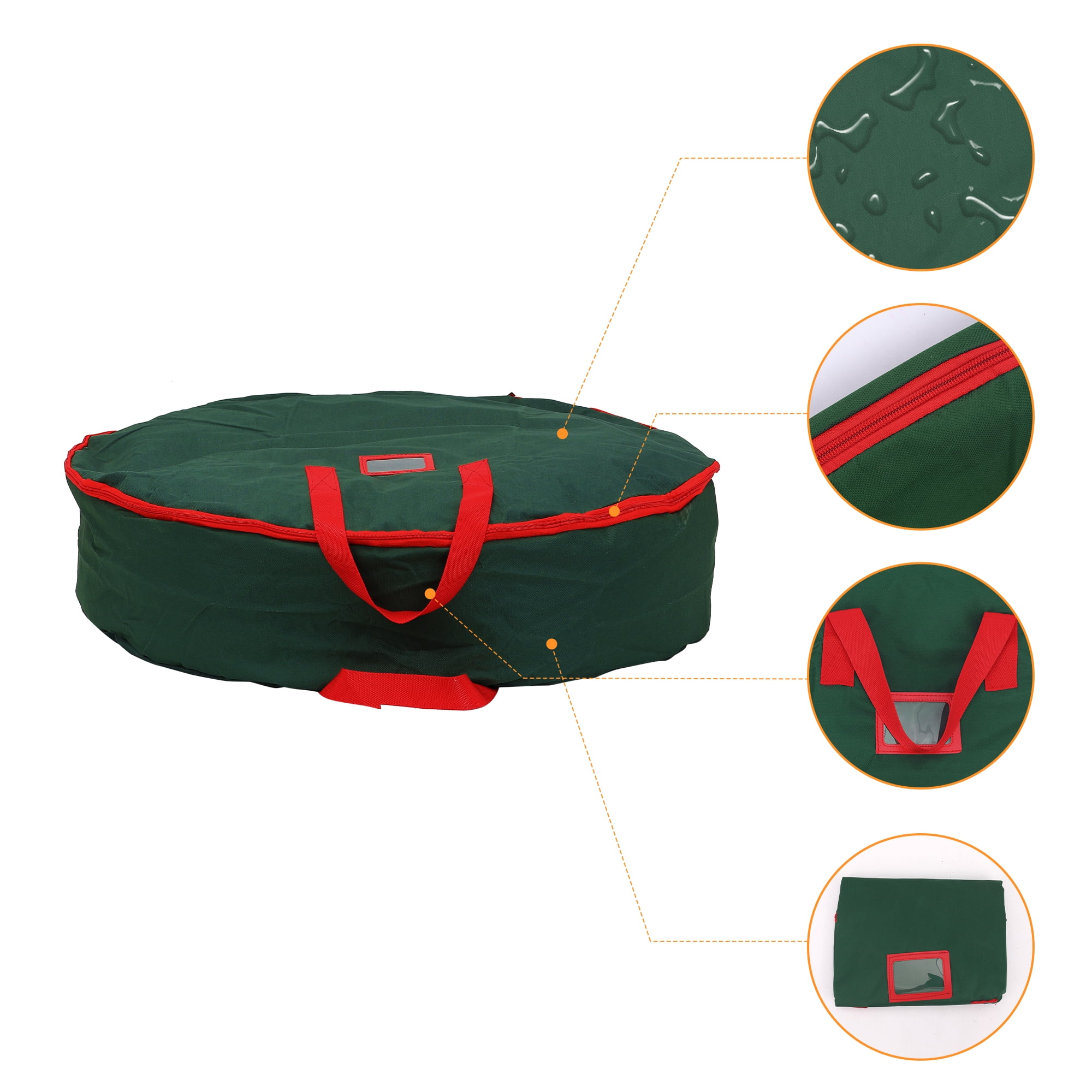 Unique Bargains 1 Pack Clothes Storage Bags Moving Bags Green 30*8in