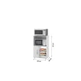 thumbnail image 3 of Mueble Organizador de Cocina A22 MODERNO RTA 2 Niveles 1 Nicho 2 Puertas, 3 of 3
