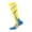 Jaune, variante sur Pudcoco Bas Unisexes pour le Sport Respirants Chaussettes aux Couleurs Variées
