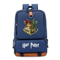 thumbnail image 3 of 2025 Mochila escolar de Harry Potter con insignia, mochila para ordenador portátil, papelería, mochila de Hogwarts, mochila de viaje para ordenador, mochila para estudiantes, juguete de acción, 3 of 5