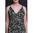 thumbnail image 5 of Bimba Robe Longue Florale pour Femmes à Bretelles Spaghetti Col en V Maxi Tenue de Plage-Moyenne, 5 of 5