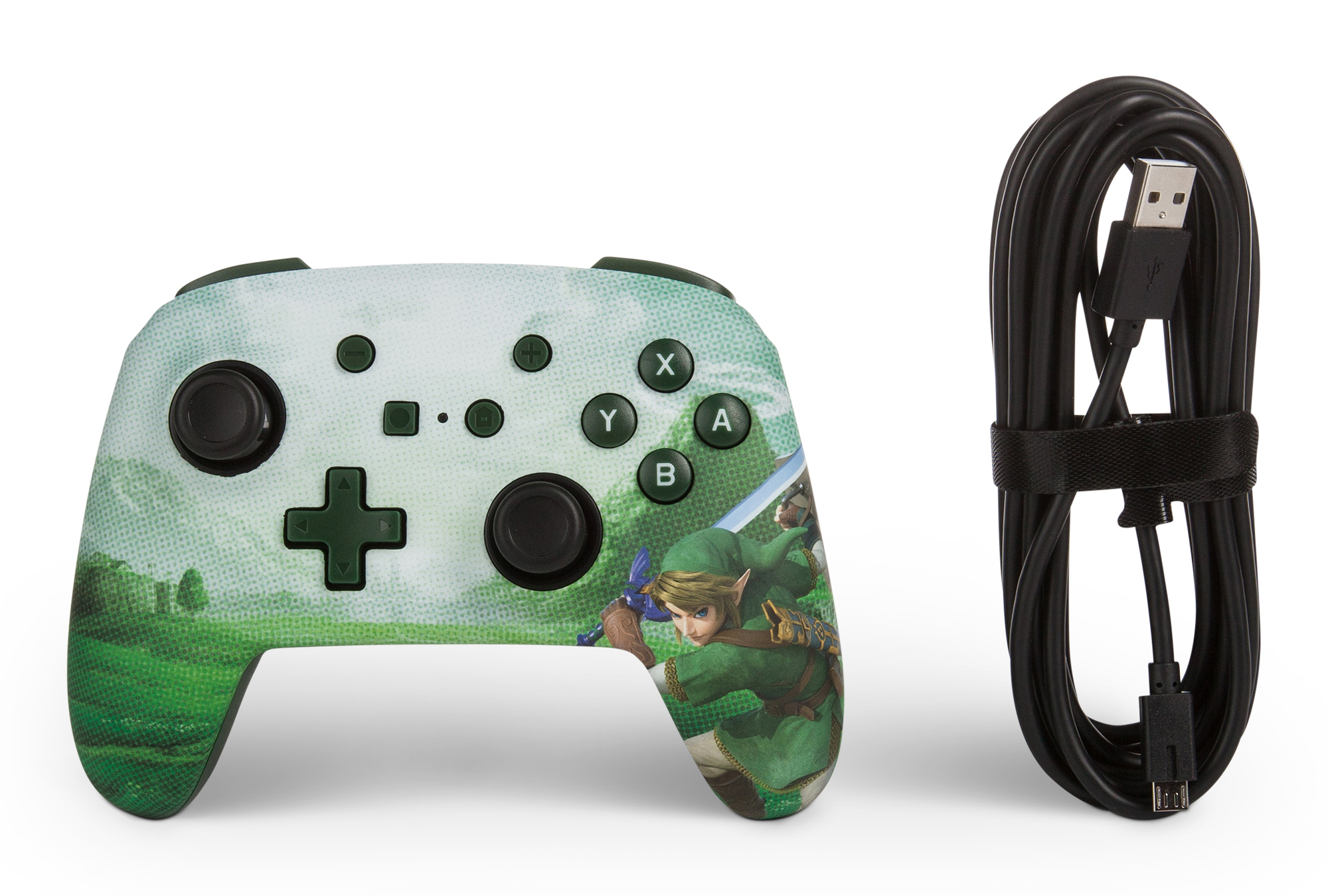 PowerA Enhanced Wired Controller for Nintendo Switch - Link Hyrule - image 9 of 12