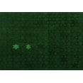 thumbnail image 1 of Ahgly Company Indoor Rectangle Abstract Green Modern Area Rugs, 4' x 6', 1 of 4