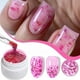 thumbnail image 4 of Pegamento para uñas con flores secas, transparente, con purpurina brillante, estilo hadas de las flores, 8 ml. Esmalte de uñas de plástico., 4 of 8
