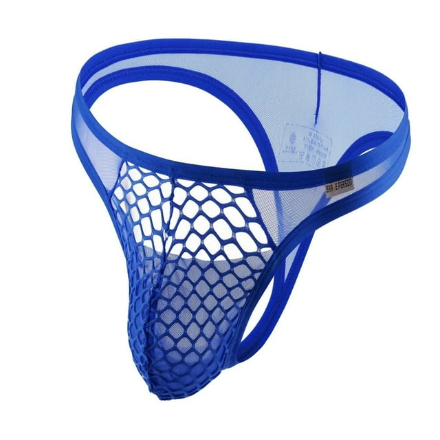 Caleçons Triangulaires pour Hommes Taille Basse en Maille sous-Vêtements Transparents Respirants Fins Confortables Extensibles Doux Légers Design