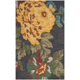 thumbnail image 3 of Safavieh Jardin Runner Rug in Black / Multi, 3 of 3