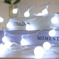 thumbnail image 4 of LED Outdoor Camping Light Globe USB Small White Globe Holiday Decoration Frosted Globe Light Stab Small Colorful Lights, 4 of 5