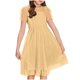 thumbnail image 4 of Vestido Largo Casual Vestido Casual de Polka de Moda para Niños con Falda de la Princesa de Manga Corta de Malla Y Falda de Gasa de Malla Vestido de la Princesa Del Bebé, 4 of 6