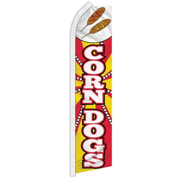 Corn Dogs Super Flag