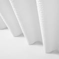 thumbnail image 4 of Dainty Home Tranquility White Embossed Seersucker Polyester Shower Curtain, 70 x 72, 4 of 7