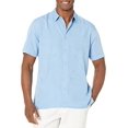 thumbnail image 1 of Cubavera Chemise à Manches Courtes à Imprimé Floral Bicolore pour Homme, Taille Haute, Large, 1 of 2