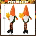 thumbnail image 5 of Ayieyill 2 Pack Halloween Gnomes Decorations Plush Decor,  Handmade Swedish Gnomes Plush Table Ornament Halloween Decorations Party Supplies Kids Gift, 5 of 7