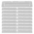 thumbnail image 2 of Shisuyan 12pcs Plastic Clock Pointer Protection Box Transparent Anti-Squeeze Quartz Wall Clock Hands Arms Cover Shell Parts Movement Accessories, 2 of 9