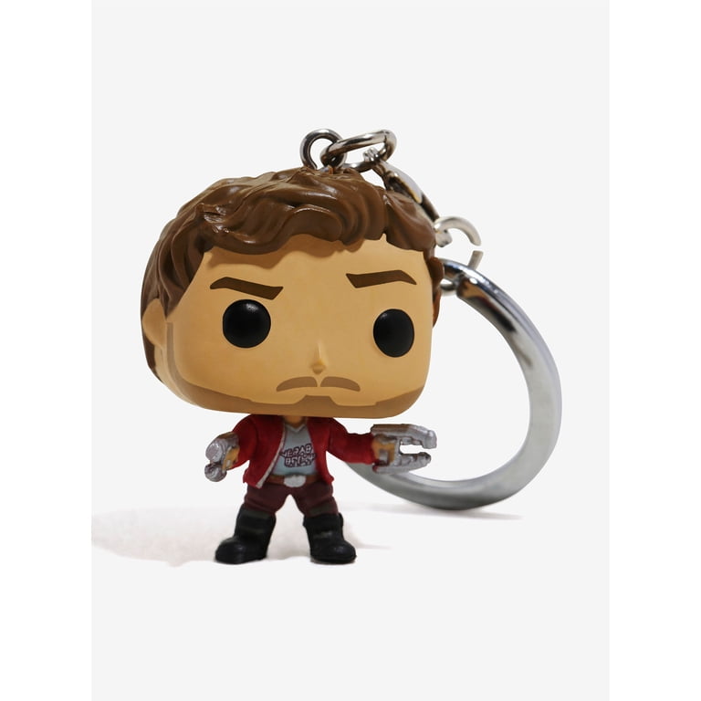 Funko Pop! Keychain – Star-Lord Guardians Of The Galaxy 3 – Porte-clés Vinyle 11,76 Cm, Collection Marvel