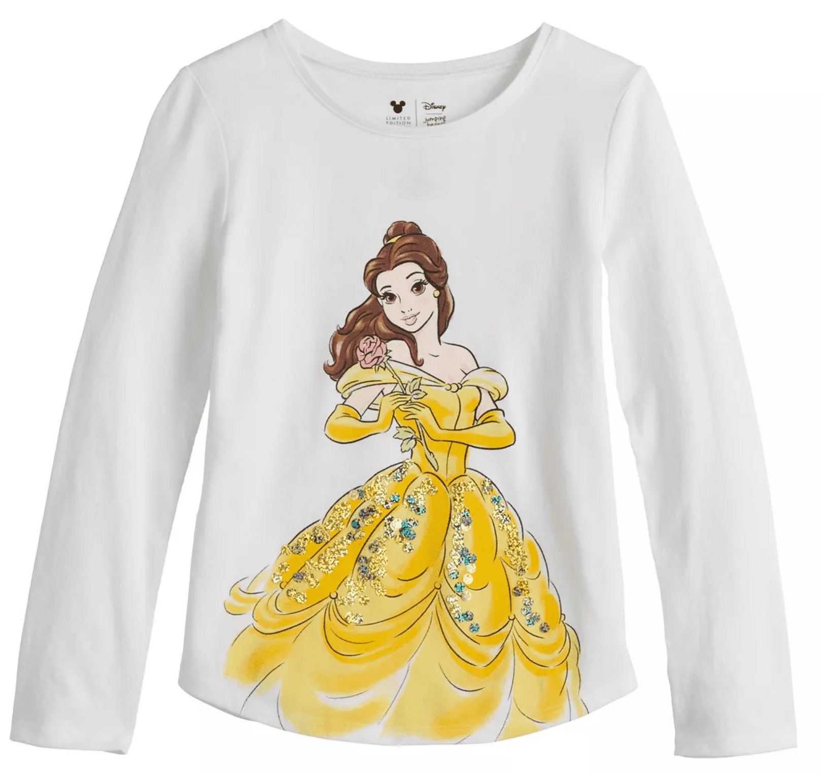Disney Princess Long Sleeve Fashion Tee 