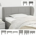 thumbnail image 3 of vidaXL Headboard with Ears Dark Gray 40.6"x9.1"x30.7"/34.6" Fabric, 3 of 35