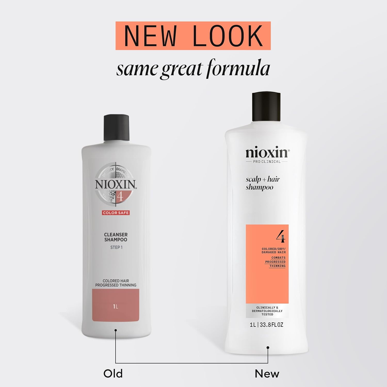 Nioxin System 4 Cleanser Shampoo 1 Liter/33.8oz