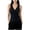 Black, variant on ZVNAΖH Women's Petite Ribbed Knit V-Neck Henley Tank Top Slim Fit Stretch Sleeveless Camisole, S-XL