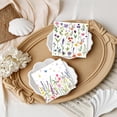 thumbnail image 5 of 100 Pcs Wildflower Floral Luncheon Disposable Napkins for Wedding/Engagement/Bridal Shower/Baby Shower/Anniversary Party Decoration, 5 of 7