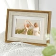 thumbnail image 3 of Ensemble de Cadres Photo en Plastique - 2 Pcs Cadre Photo Rectangulaire 4x6 Pouces Cadre de Table, 3 of 10