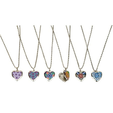 ASSORTED HEART LOCKET NECKLACES, Case of 300