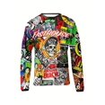 thumbnail image 2 of Ropa deportiva de verano para hombre, de manga larga, de secado rápido, para ciclismo de montaña, carreras y motociclismo, 2 of 5