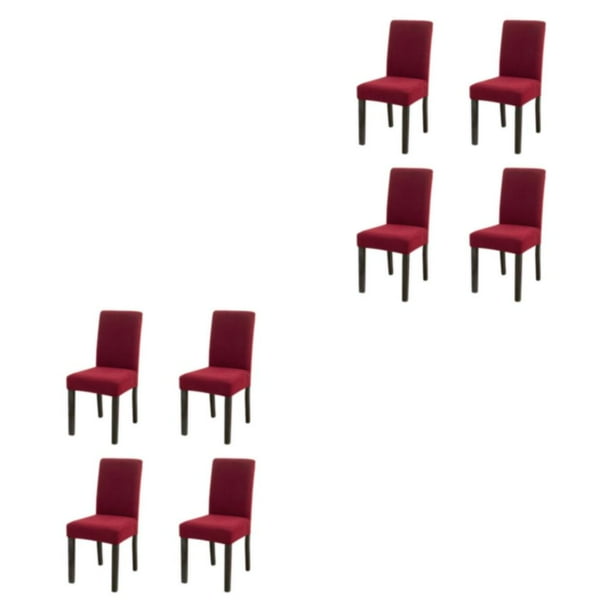 Inteprter 4 piezas/juego de fundas para sillas versátiles para comedor: se adaptan a cualquier ocasión o aplicación temática amplia Type3 NO3