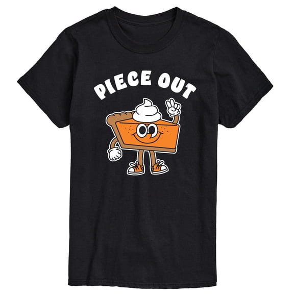 Instant Message - Piece Out Pie Men's Short Sleeve Graphic T-Shirt